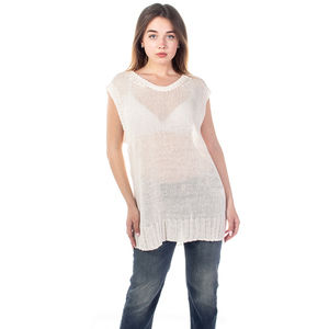 CAMOSHITA CREAM SLIPOVER | WOMENS SIZE L